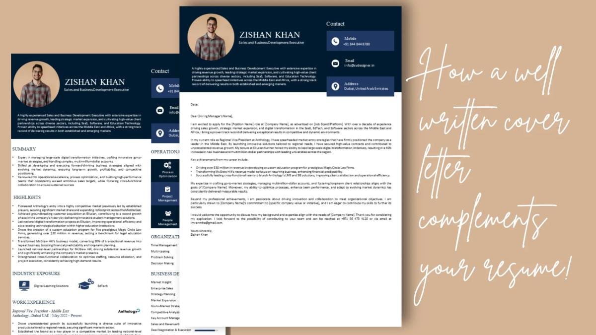 How a Well-Written Cover Letter Complements Your Resume for Singapore and Southeast Asia