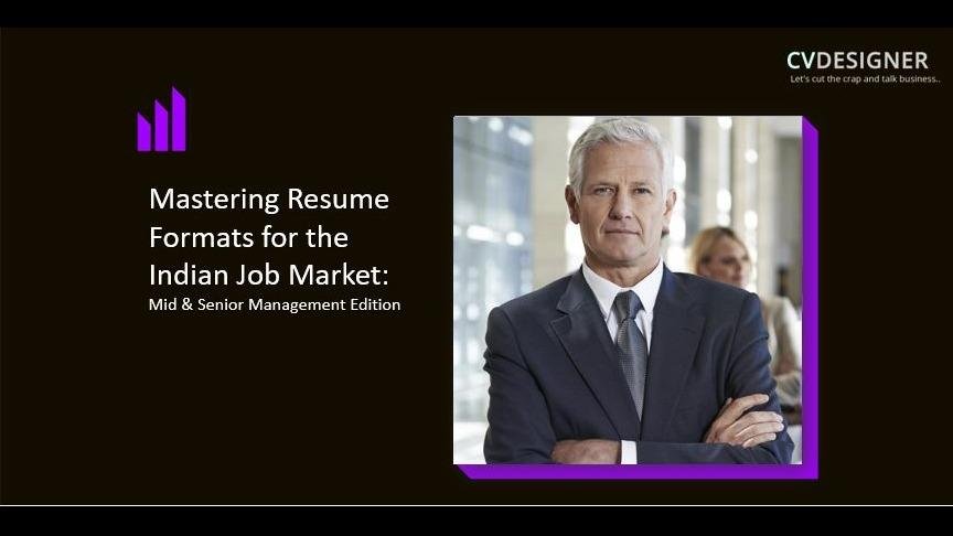 Mastering Resume Formats for the Singapore and Southeast Asia Job Market: Mid & Senior Management Edition
